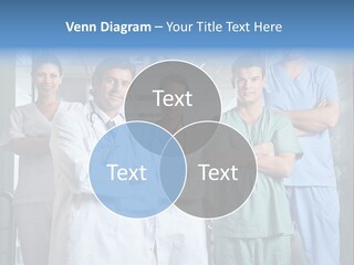 Lab Mixed Ethnic PowerPoint Template