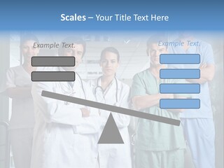Lab Mixed Ethnic PowerPoint Template