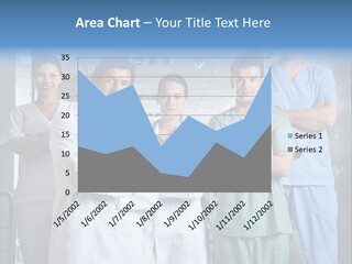 Lab Mixed Ethnic PowerPoint Template