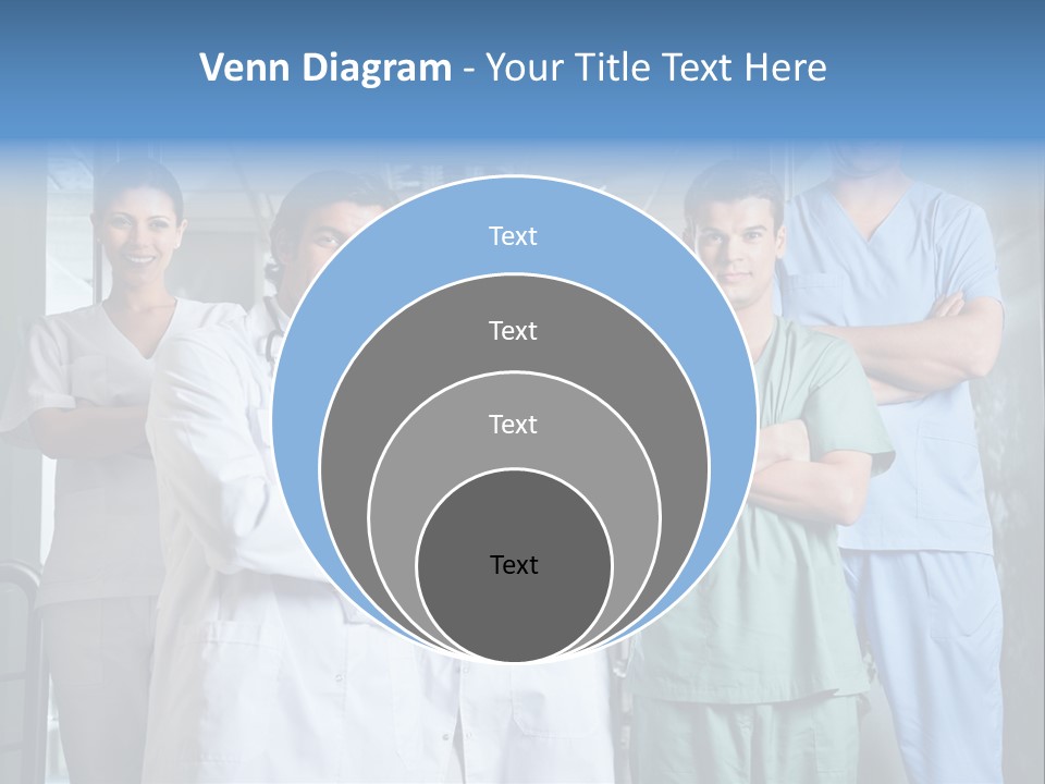 Lab Mixed Ethnic PowerPoint Template