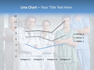 Lab Mixed Ethnic PowerPoint Template