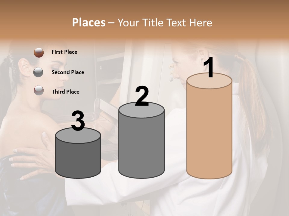 Two Women In White Lab Coats Are Looking At Something In A Freezer PowerPoint Template