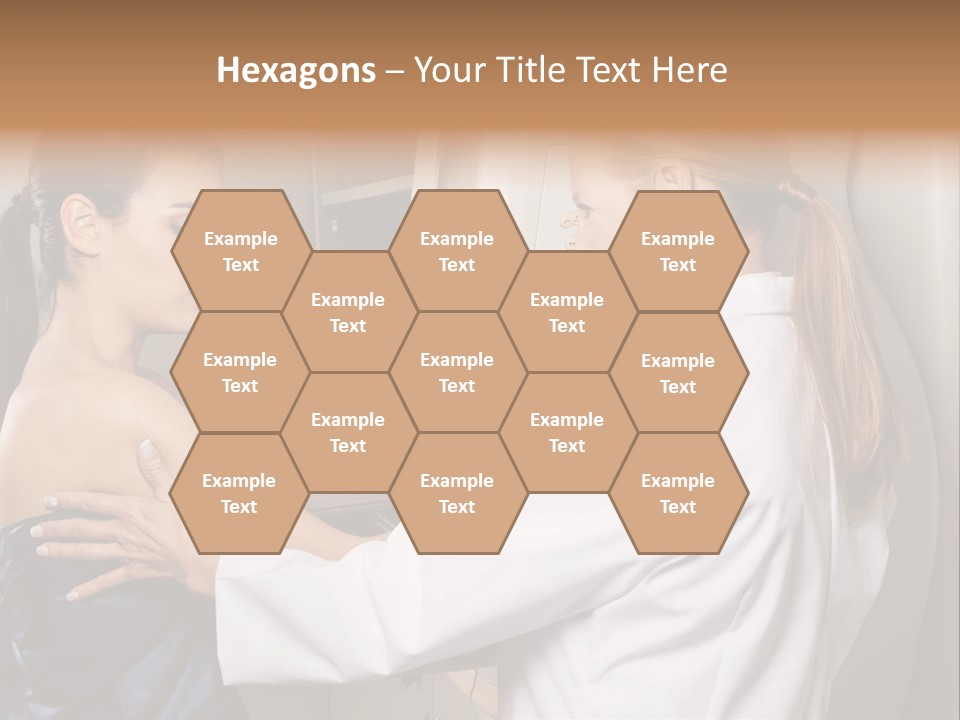 Two Women In White Lab Coats Are Looking At Something In A Freezer PowerPoint Template