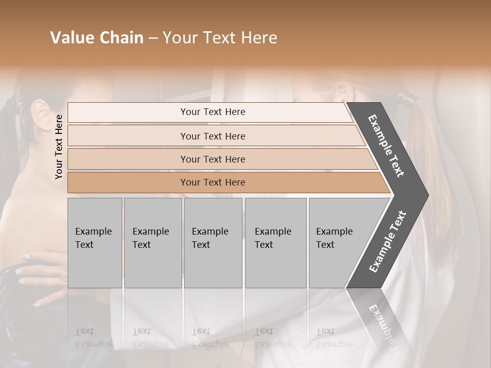 Two Women In White Lab Coats Are Looking At Something In A Freezer PowerPoint Template
