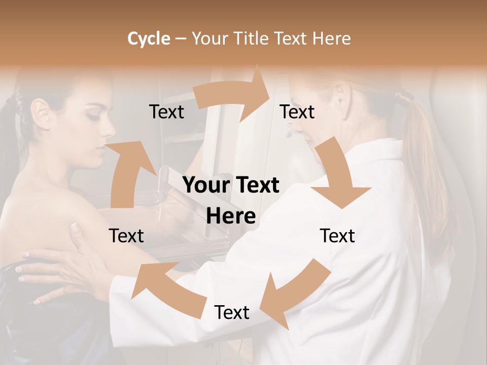 Two Women In White Lab Coats Are Looking At Something In A Freezer PowerPoint Template