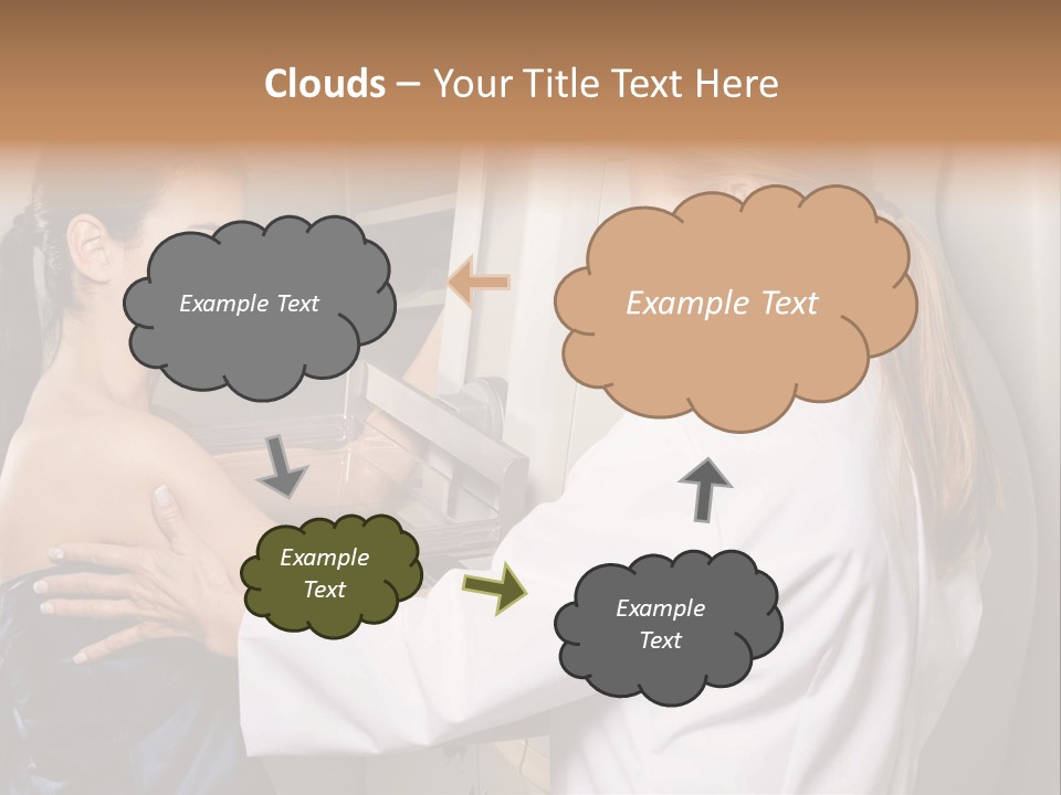 Two Women In White Lab Coats Are Looking At Something In A Freezer PowerPoint Template