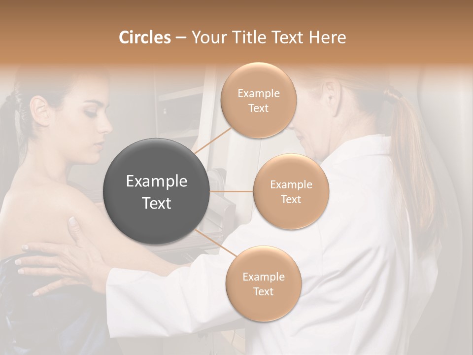 Two Women In White Lab Coats Are Looking At Something In A Freezer PowerPoint Template