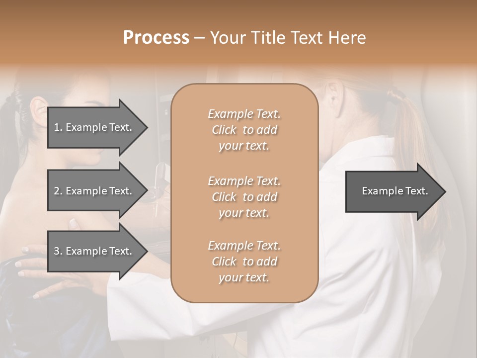 Two Women In White Lab Coats Are Looking At Something In A Freezer PowerPoint Template