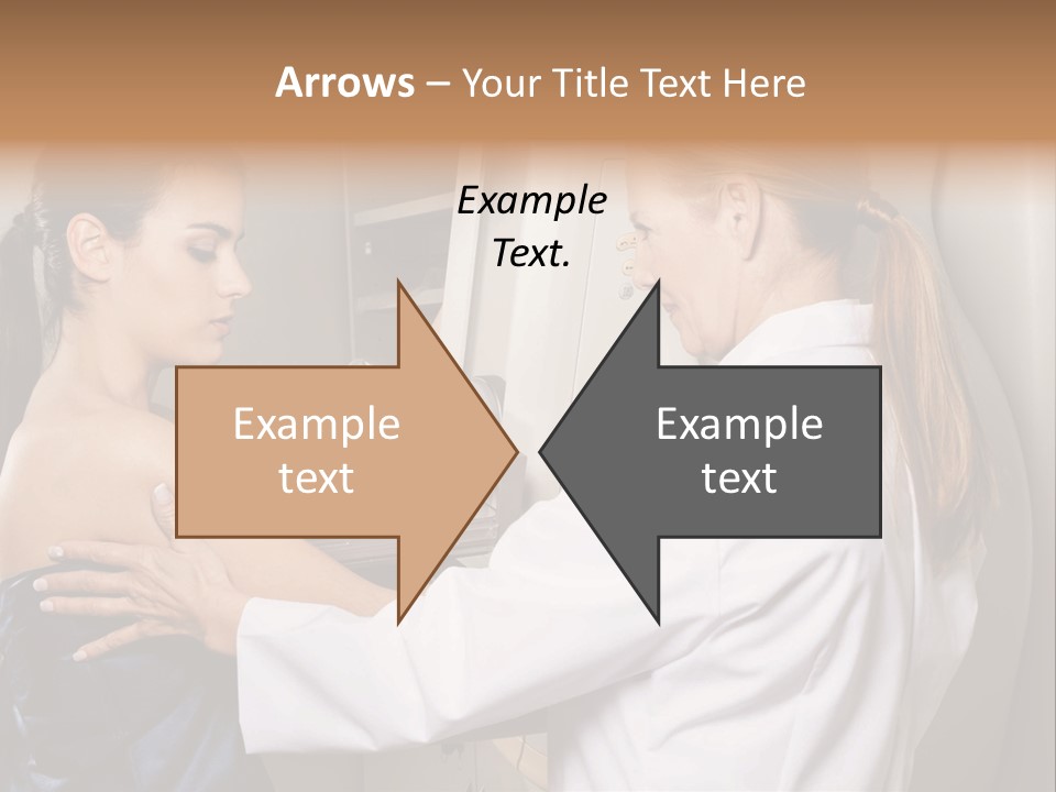 Two Women In White Lab Coats Are Looking At Something In A Freezer PowerPoint Template
