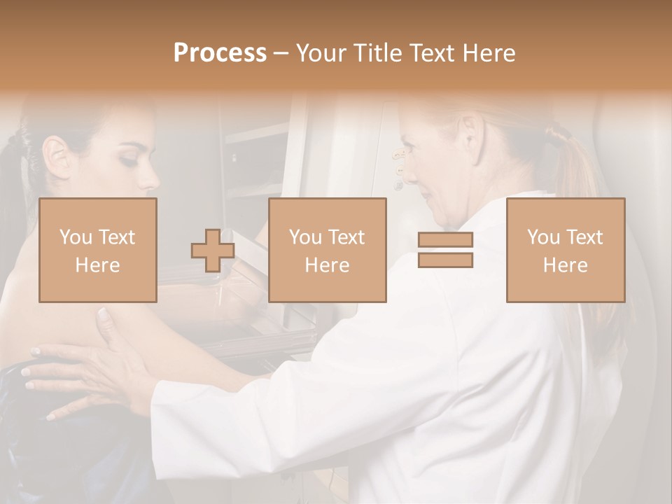 Two Women In White Lab Coats Are Looking At Something In A Freezer PowerPoint Template