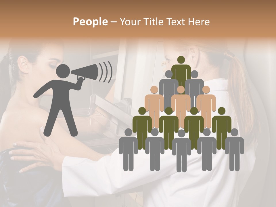 Two Women In White Lab Coats Are Looking At Something In A Freezer PowerPoint Template