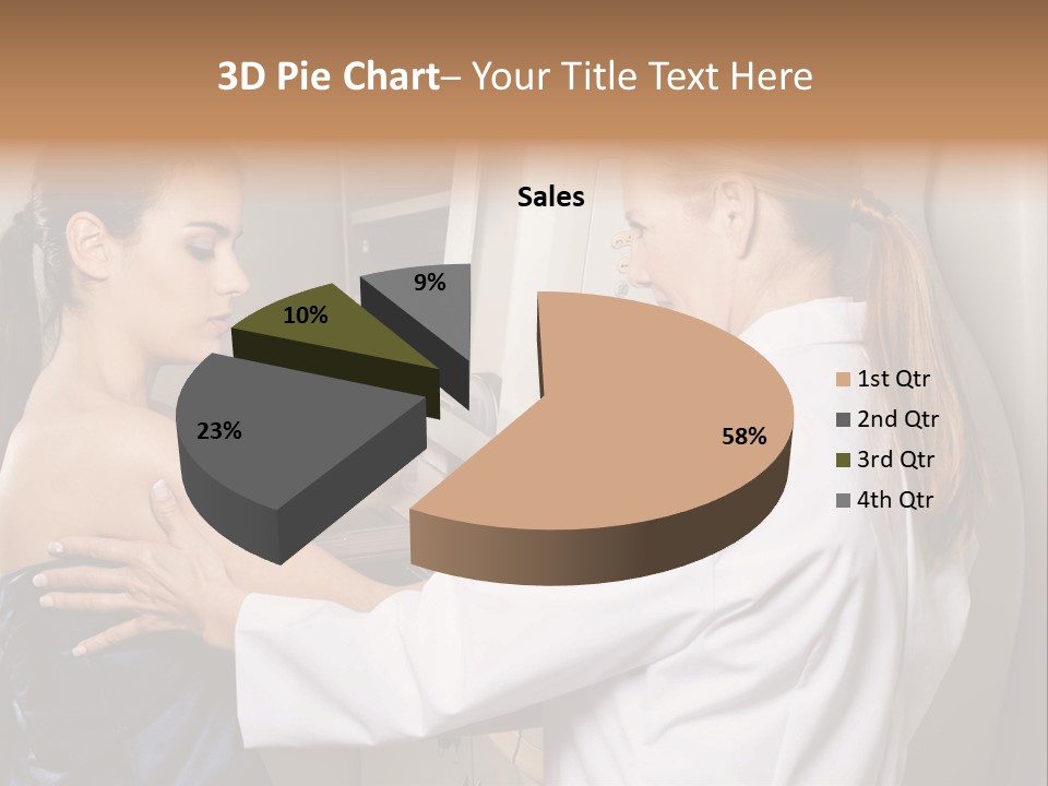 Two Women In White Lab Coats Are Looking At Something In A Freezer PowerPoint Template