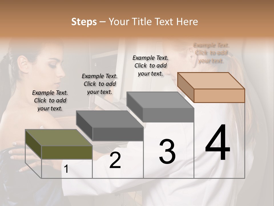 Two Women In White Lab Coats Are Looking At Something In A Freezer PowerPoint Template
