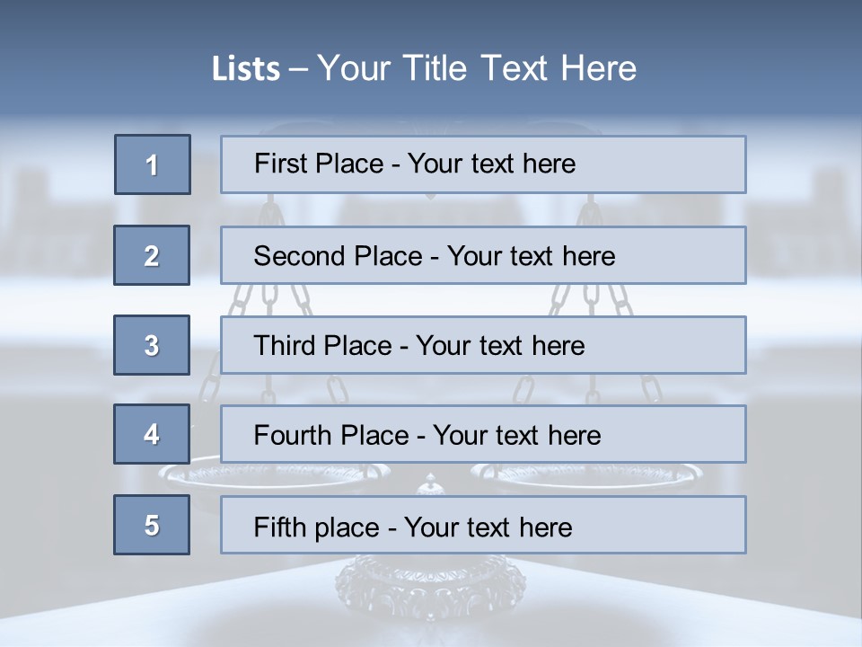 Legal Jury Judge PowerPoint Template