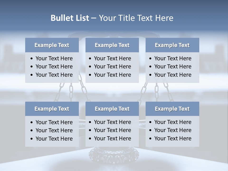 Legal Jury Judge PowerPoint Template