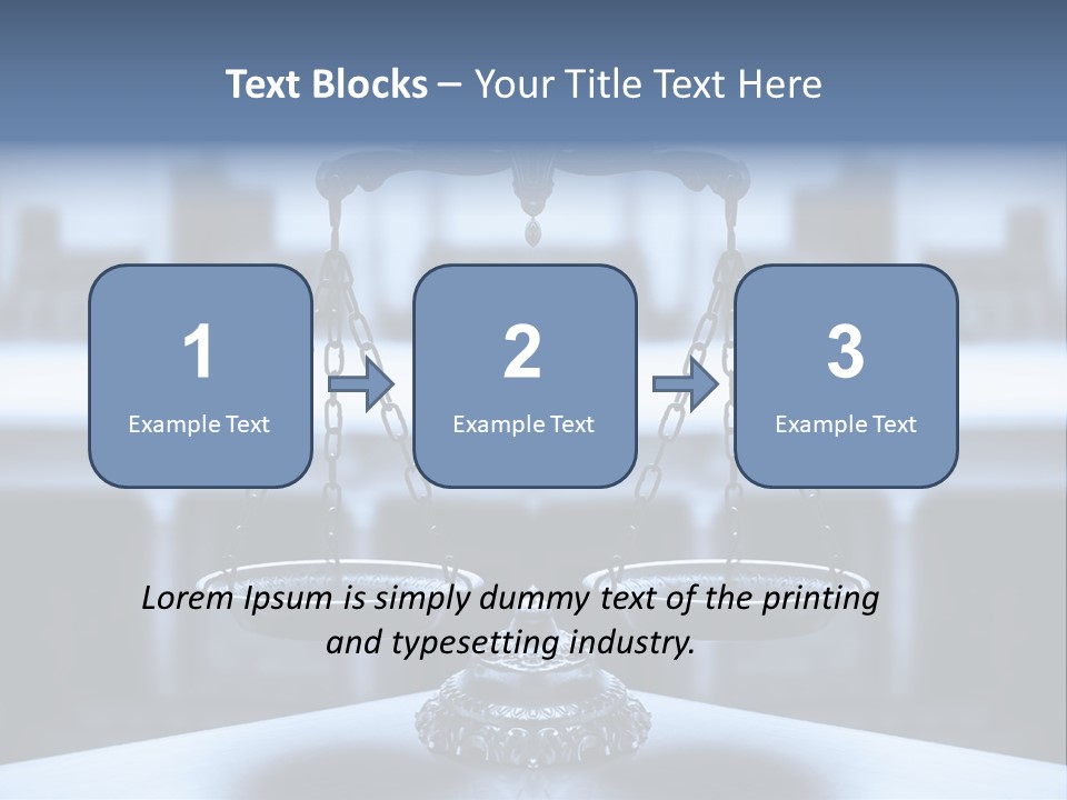Legal Jury Judge PowerPoint Template