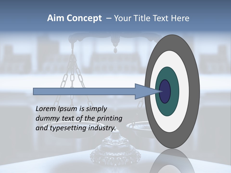 Legal Jury Judge PowerPoint Template