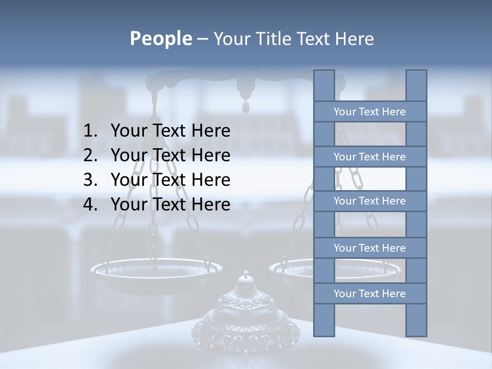 Legal Jury Judge PowerPoint Template