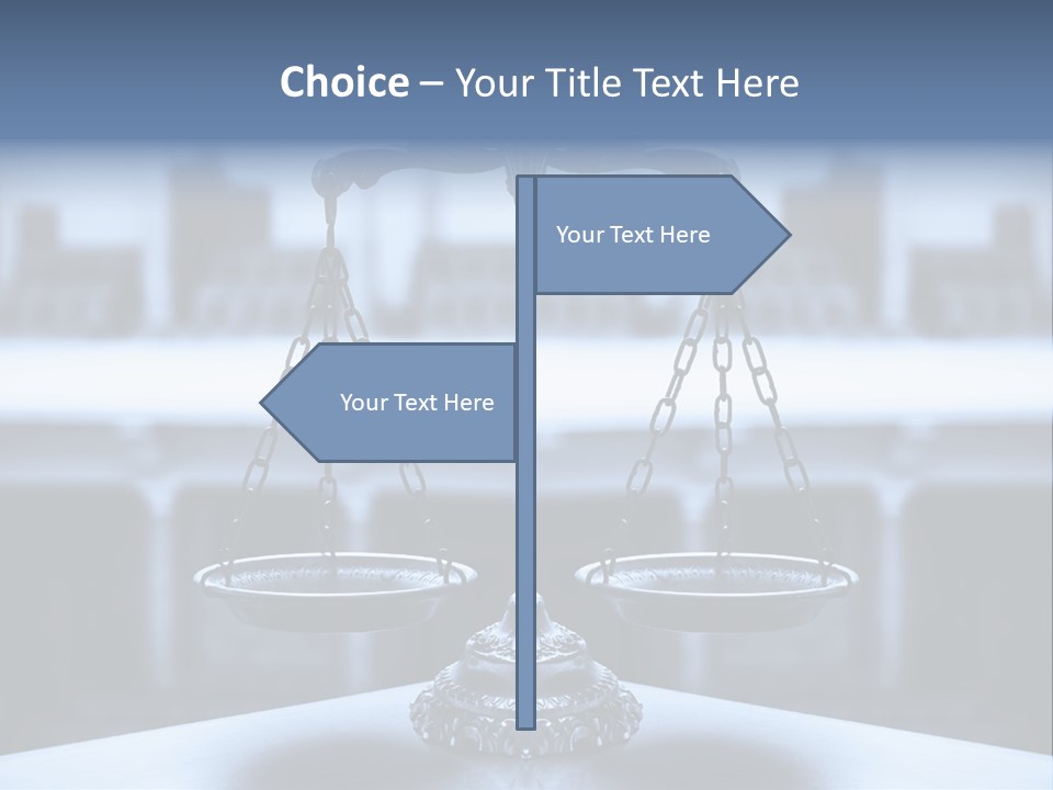 Legal Jury Judge PowerPoint Template