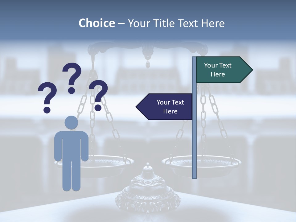 Legal Jury Judge PowerPoint Template