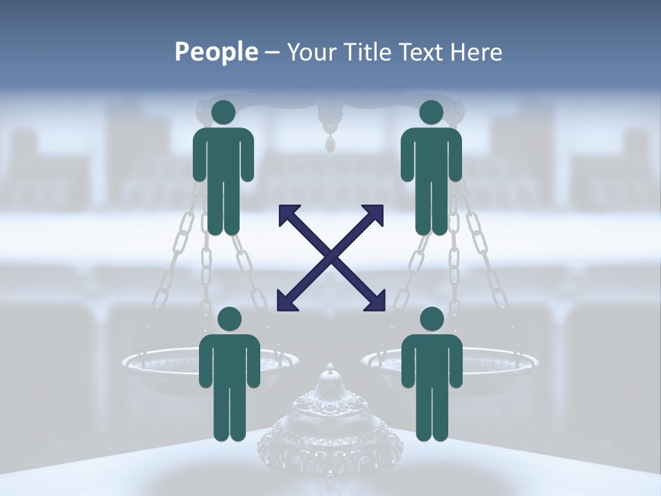 Legal Jury Judge PowerPoint Template