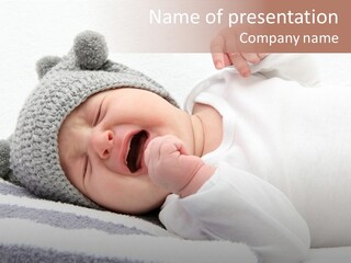 Hat One Tantrum PowerPoint Template