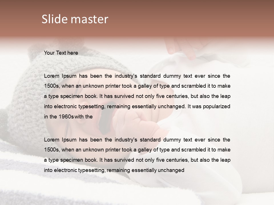 Hat One Tantrum PowerPoint Template