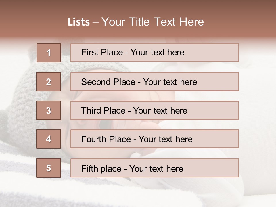 Hat One Tantrum PowerPoint Template