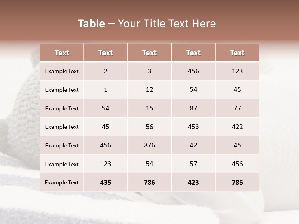 Hat One Tantrum PowerPoint Template