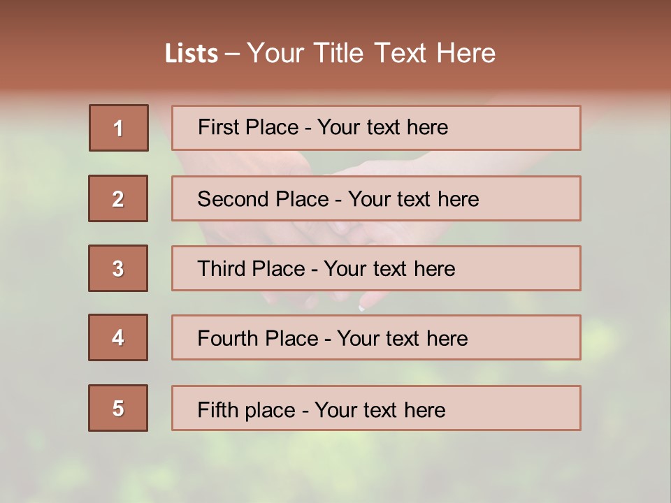 Couple Lifestyles Woman PowerPoint Template