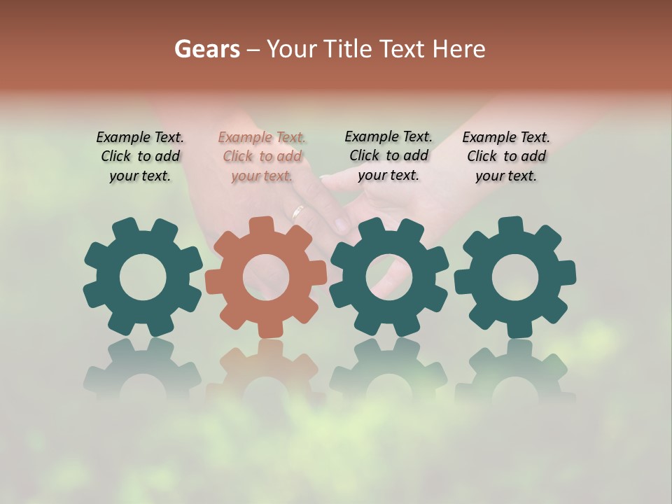 Couple Lifestyles Woman PowerPoint Template