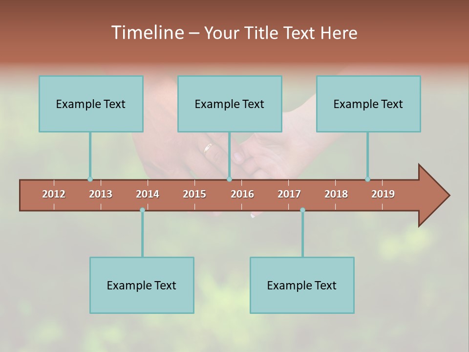 Couple Lifestyles Woman PowerPoint Template