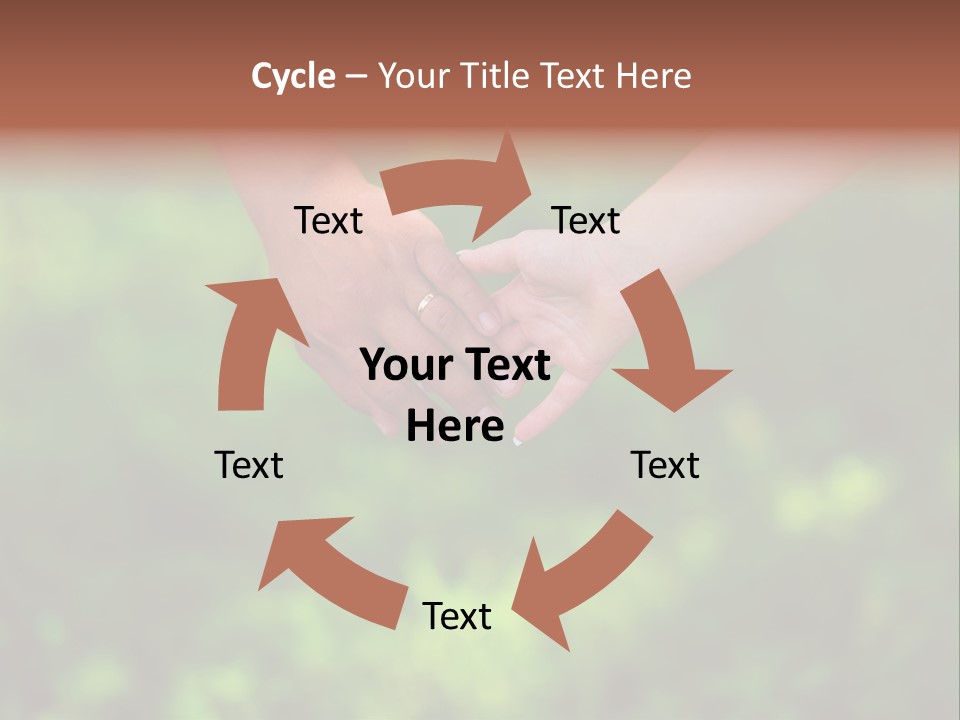 Couple Lifestyles Woman PowerPoint Template