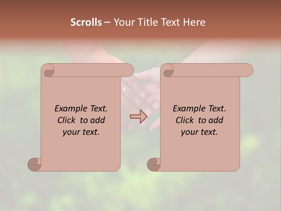 Couple Lifestyles Woman PowerPoint Template
