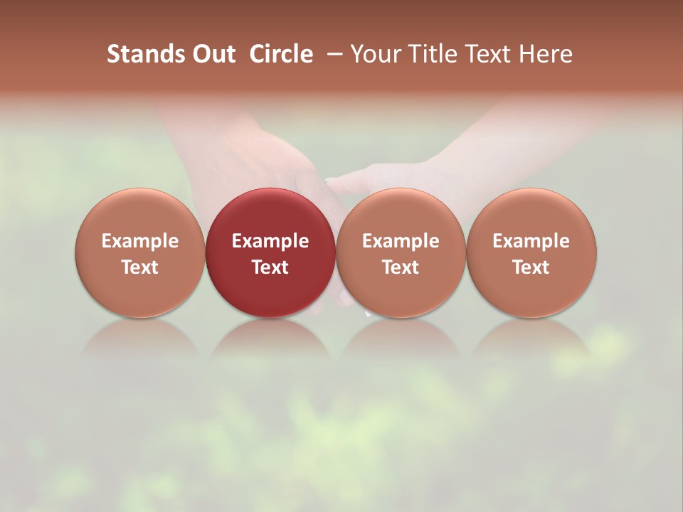 Couple Lifestyles Woman PowerPoint Template