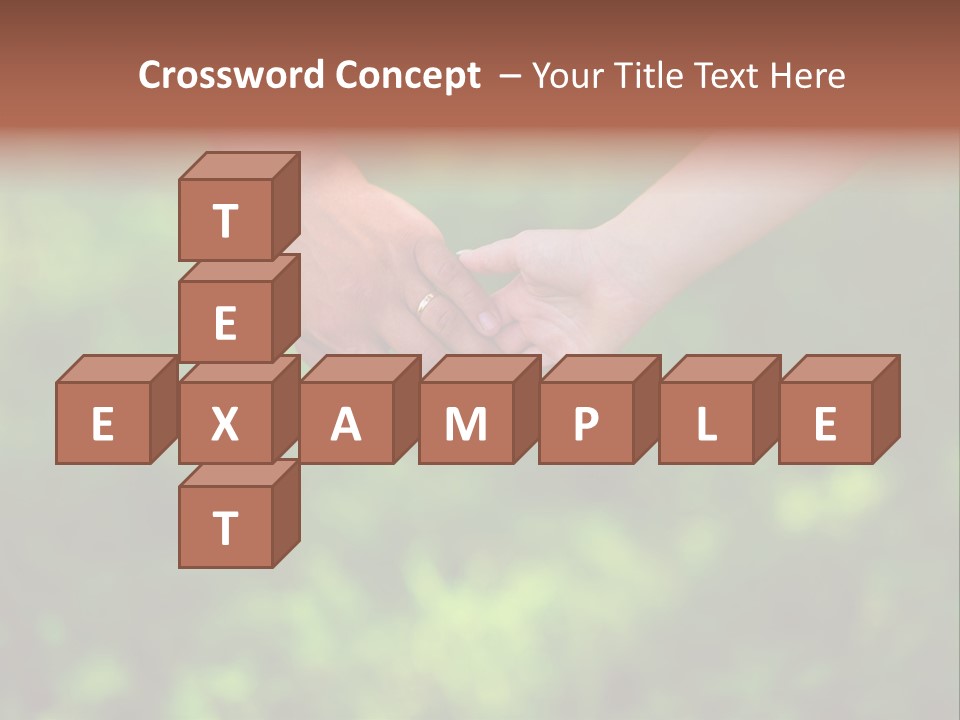 Couple Lifestyles Woman PowerPoint Template