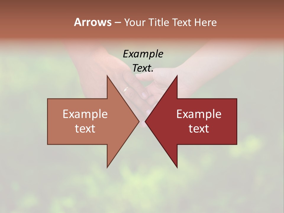 Couple Lifestyles Woman PowerPoint Template