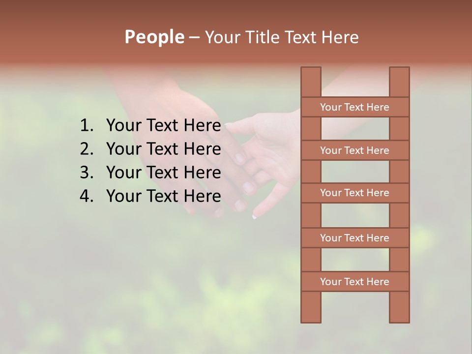 Couple Lifestyles Woman PowerPoint Template