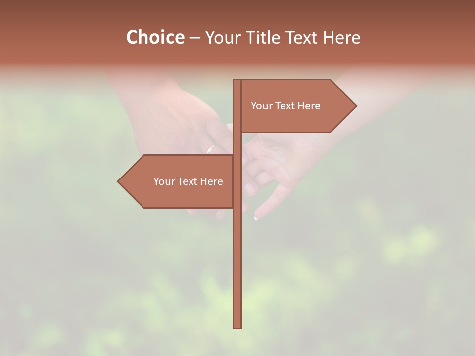 Couple Lifestyles Woman PowerPoint Template