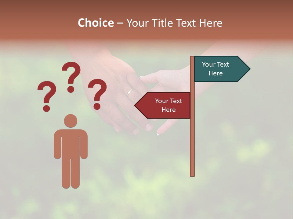 Couple Lifestyles Woman PowerPoint Template