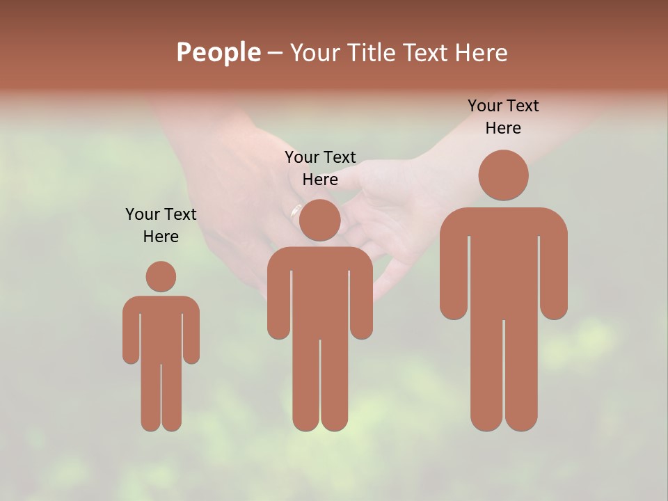 Couple Lifestyles Woman PowerPoint Template