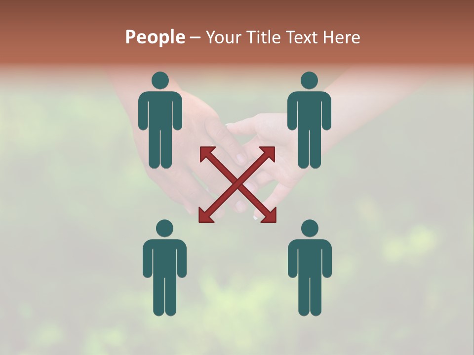 Couple Lifestyles Woman PowerPoint Template