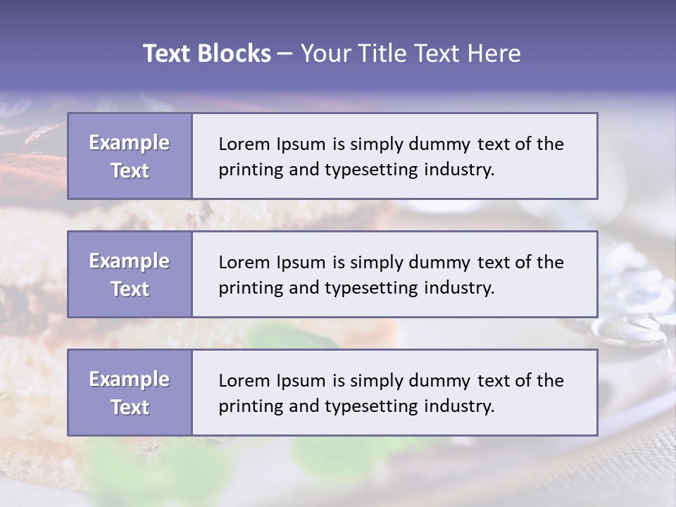 Homemade Italian Food Italy PowerPoint Template