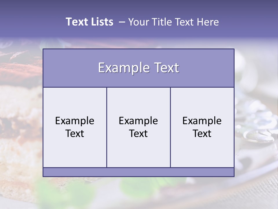 Homemade Italian Food Italy PowerPoint Template