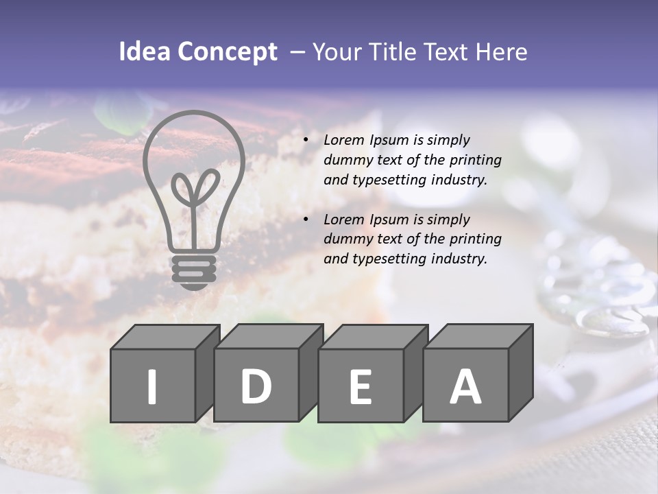 Homemade Italian Food Italy PowerPoint Template