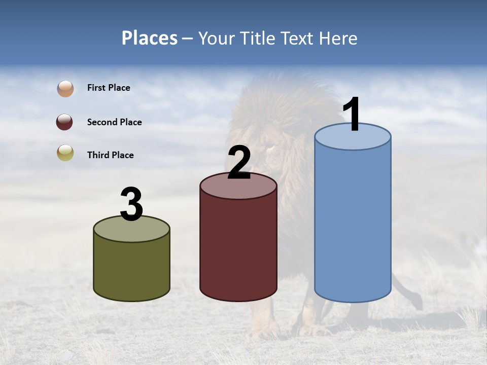 Lion Romans Christians PowerPoint Template