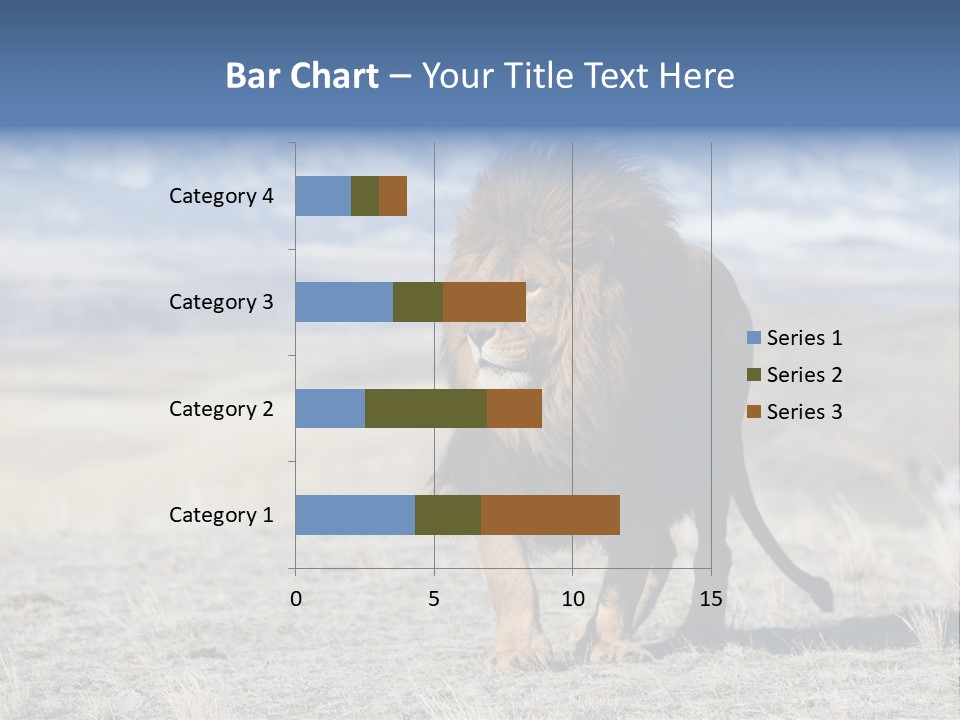 Lion Romans Christians PowerPoint Template