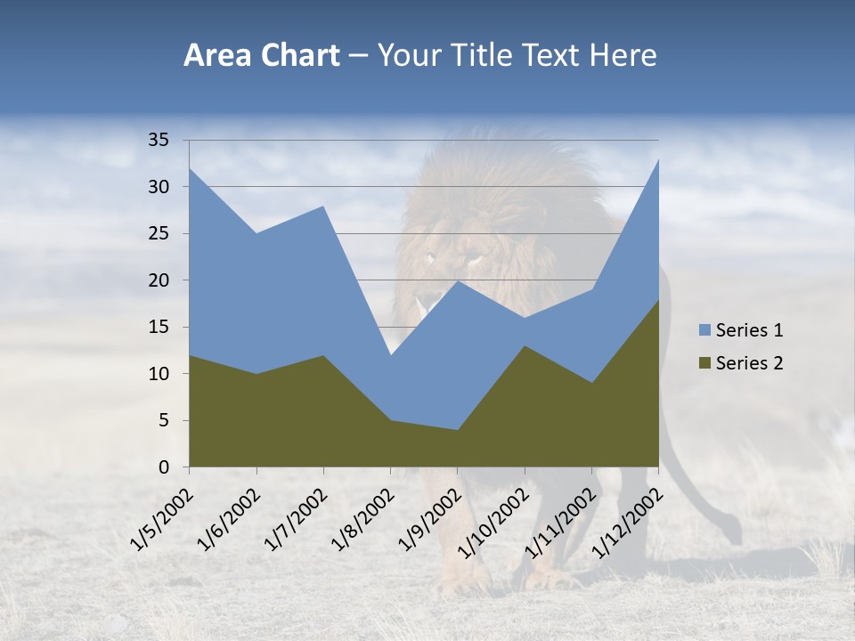 Lion Romans Christians PowerPoint Template