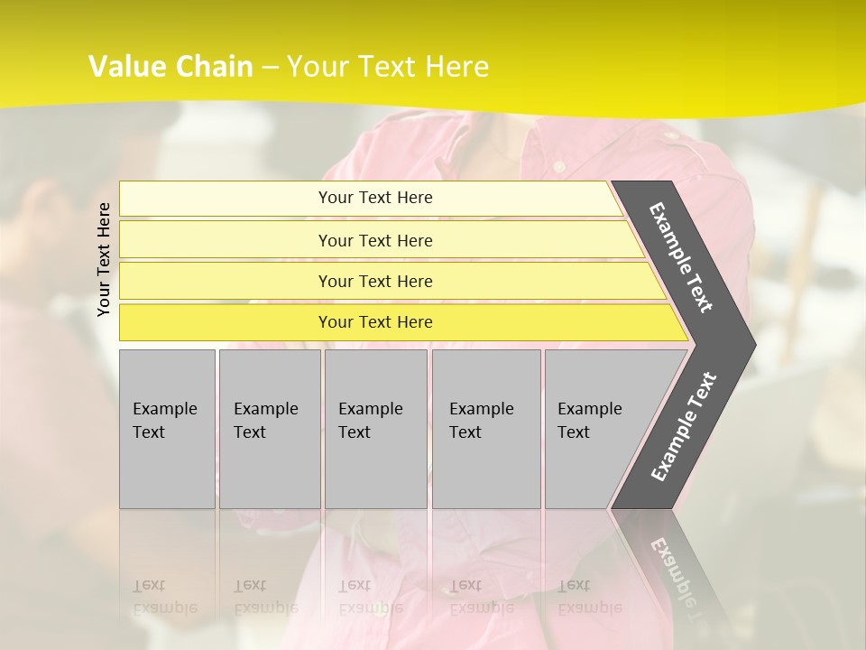 Person Standing Staff PowerPoint Template