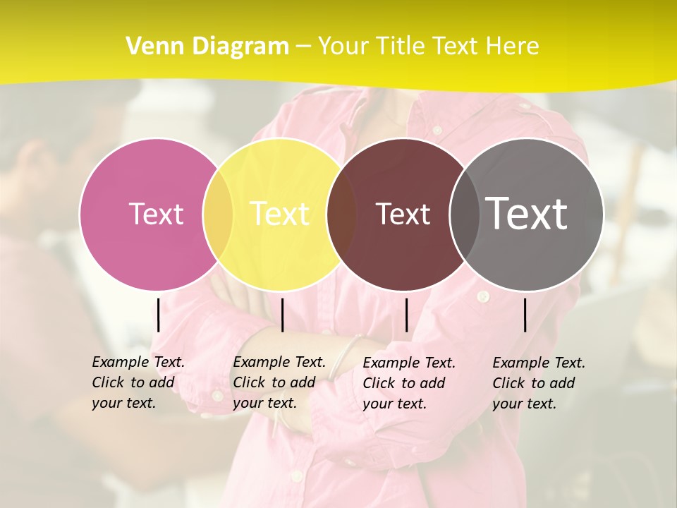 Person Standing Staff PowerPoint Template